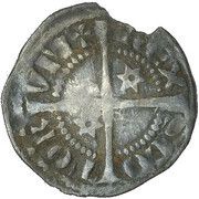 ½ Penny - John Balliol 1st Coinage, United Kingdom, 1292-1296 reverse image