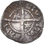 ½ Penny - John Balliol 1st Coinage, United Kingdom, 1292-1296 reverse image