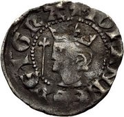 ½ Penny - John Balliol 2nd Coinage obverse image
