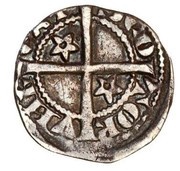 ½ Penny - Robert I, United Kingdom, 1319-1329 reverse image