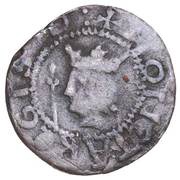 ½ Penny - David II 1st Coinage, 1st Issue obverse image