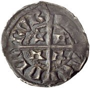 ½ Penny - Robert II, United Kingdom, 1371-1390 reverse image