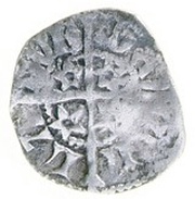 ½ Penny - Robert II, United Kingdom, 1371-1390 reverse image