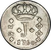 75 Réis - José I Province of Minas Gerais; Bahia and Rio de Janeiro Mints obverse image