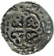 1 Penny - David I Period A, United Kingdom, 1136-1145 reverse image
