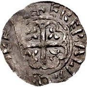 1 Penny - Prince Henry Period A, United Kingdom, 1139-1152 reverse image