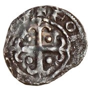 1 Penny - David I Period C, United Kingdom, 1145-1153 reverse image