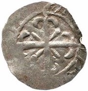 1 Penny - Malcolm IV Type IIa, United Kingdom, 1153-1165 reverse image