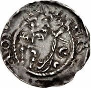 1 Penny - William I Crescent and Pellet Coinage, Type I obverse image