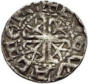 1 Penny - William I Phase B, United Kingdom, 1205-1230 reverse image