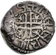 1 Penny - William I Phase B, United Kingdom, 1205-1230 reverse image