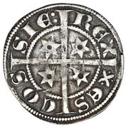 1 Penny - Alexander III 2nd Coinage, Class A, United Kingdom, 1280-1286 reverse image