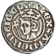 1 Penny - Alexander III 2nd Coinage, Class A obverse image