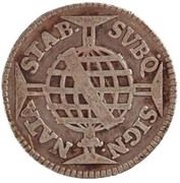 80 Réis - João V State of Grão-Pará and Maranhão; Crown with 4 Arches; Lisbon Mint, Brazil, 1749 reverse image