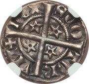 1 Penny - Alexander III 2nd Coinage, Class E, United Kingdom, 1280-1286 reverse image