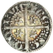 1 Penny - John Balliol 1st Coinage, United Kingdom, 1292-1296 reverse image