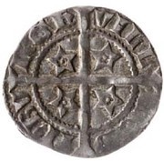 1 Penny - David II 2nd Coinage, Class B, United Kingdom, 1357-1367 reverse image