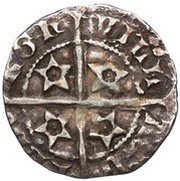 1 Penny - Robert II, United Kingdom, 1371-1390 reverse image