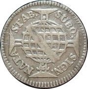 80 Réis - José I Lisbon Mint, Brazil, 1768-1771 reverse image