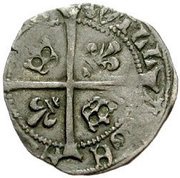 1 Penny - James IV 2nd Issue, Type IV, United Kingdom, 1488-1513 reverse image