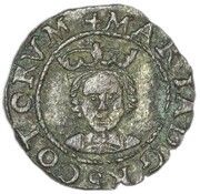 1 Penny - Mary I 1st Period, Type I obverse image