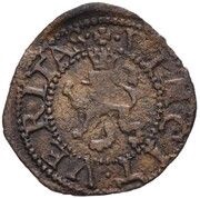 1 Penny Plack - James VI, United Kingdom, 1588 reverse image