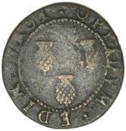 1 Penny - James VI, United Kingdom, 1597 reverse image