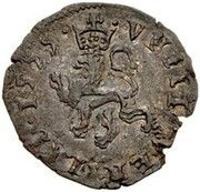 1 Lion - Mary I 1st Period, United Kingdom, 1555-1556 reverse image