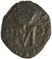 1 Lion - Francis and Mary 2nd Period, Countermark of 1575 obverse image