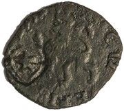 1 Lion - Francis and Mary 2nd Period, Countermark of 1575, United Kingdom, 1558-1560 reverse image