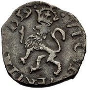 1 Lion - Francis and Mary 2nd Period, United Kingdom, 1558-1560 reverse image