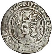 ½ Groat - David II 2nd Coinage, Class A obverse image