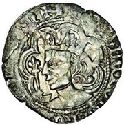 ½ Groat - David II 3rd Coinage obverse image