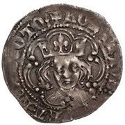 ½ Groat - Robert III Heavy Coinage, 1st Issue obverse image
