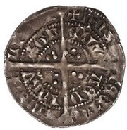 ½ Groat - Robert III Heavy Coinage, 1st Issue, United Kingdom, 1390-1403 reverse image