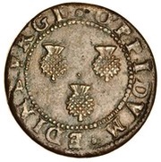 2 Pence - James VI, United Kingdom, 1597 reverse image
