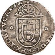 125 Réis - João IV Countermarked 1 Tostão obverse image