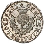 2 Pence - Charles I Pattern, United Kingdom, 1642-1650 reverse image