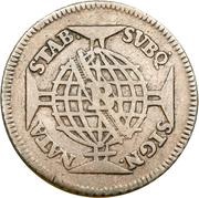 150 Réis - José I Province of Minas Gerais; Bahia Mint, Brazil, 1752-1758 reverse image