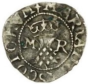 ½ Bawbee - Mary I 1st Period obverse image