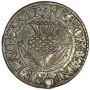 3 Pence - Charles I Pattern, United Kingdom, 1631 reverse image