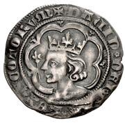 1 Groat - David II 2nd Coinage, Class A obverse image