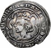 1 Groat - David II 2nd Coinage, Class A obverse image