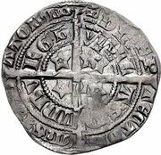 1 Groat - David II 2nd Coinage, Class A, United Kingdom, 1357-1367 reverse image