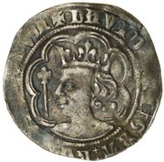 1 Groat - David II 2nd Coinage, Class C obverse image
