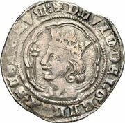 1 Groat - David II 2nd Coinage, Class C obverse image