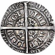 1 Groat - David II 2nd Coinage, Class D, United Kingdom, 1357-1367 reverse image
