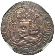 1 Groat - David II 2nd Coinage, Class D obverse image