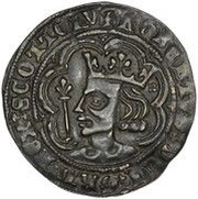 1 Groat - Robert II obverse image