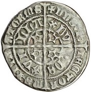 1 Groat - Robert II, United Kingdom, 1371-1390 reverse image